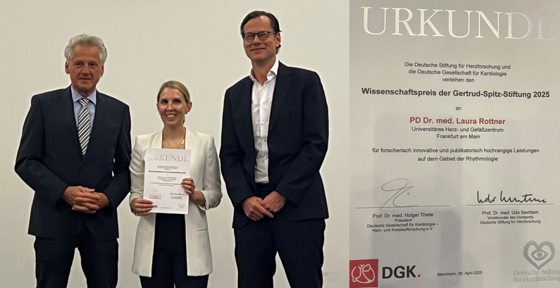 PD Dr. Rottner mit Wissenschaftspreis ausgezeichnet